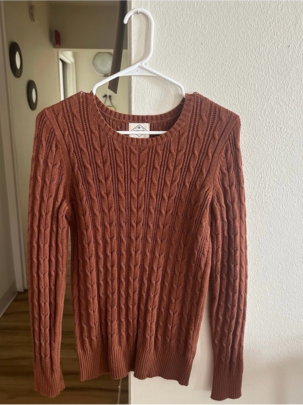 Womens Cable Knit Sweater